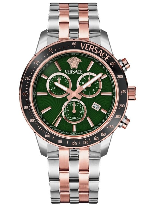 orologio uomo Versace VEZCA0424 Mens Watch Sport Chronograph 44mm 5ATM