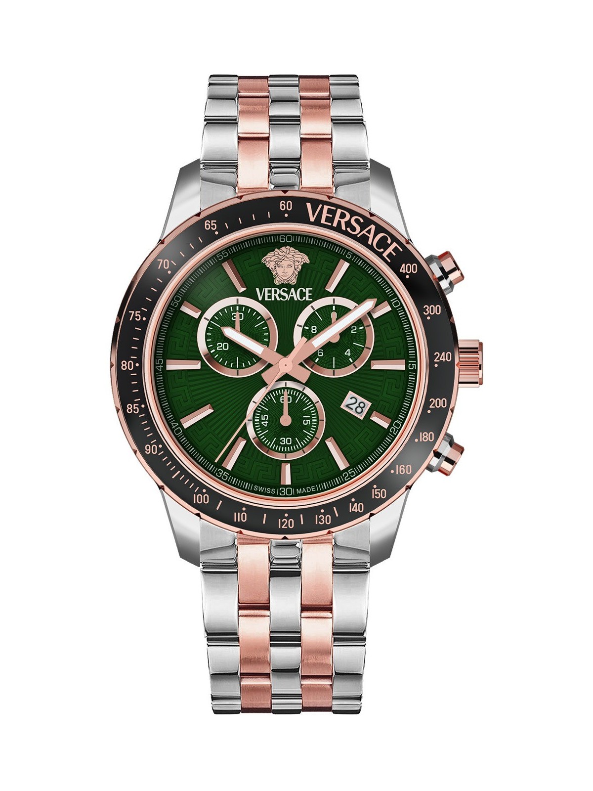 orologio uomo Versace VEZCA0424 Mens Watch Sport Chronograph 44mm 5ATM