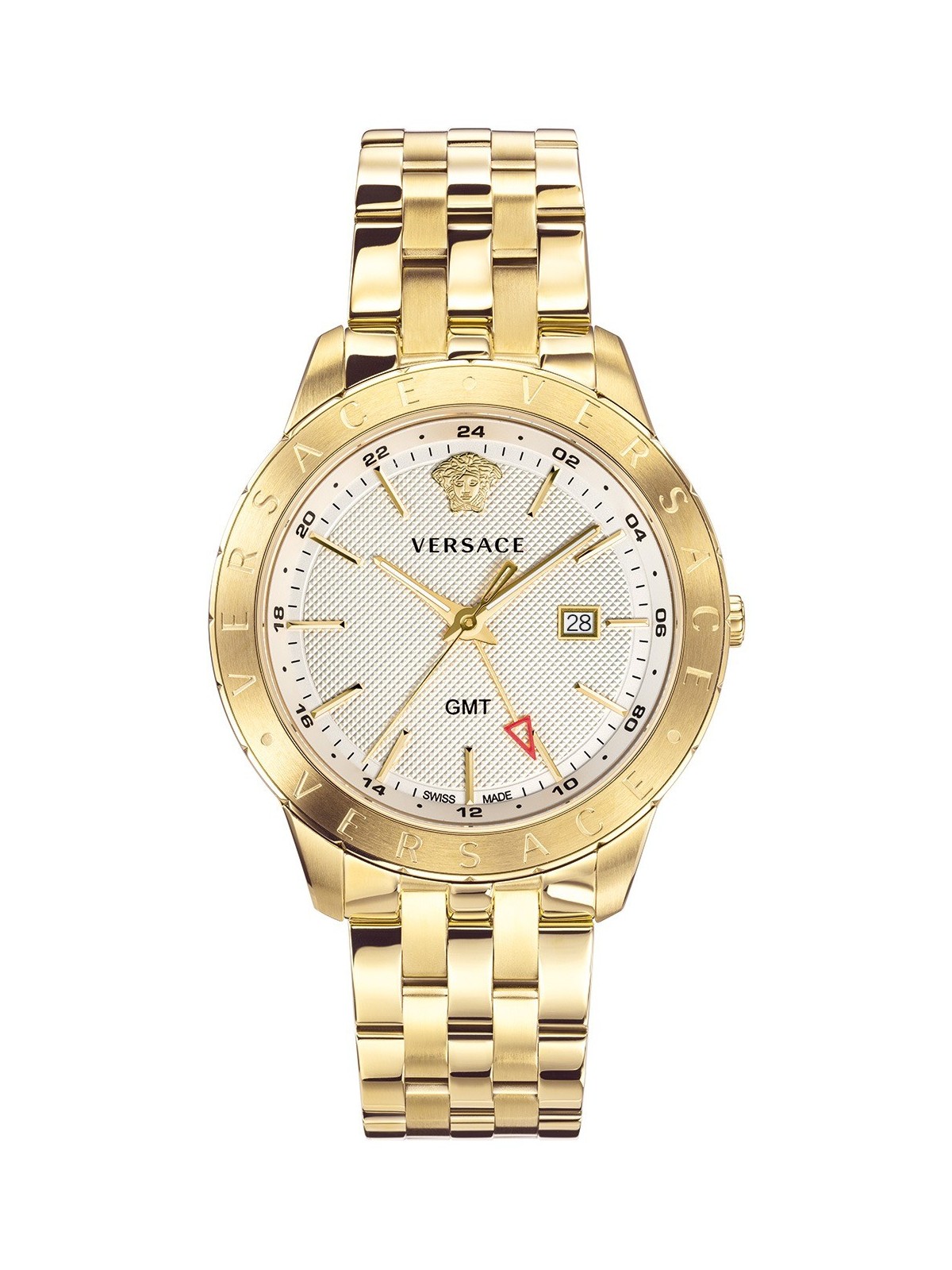 orologio uomo Versace VEBK00518 Mens Watch Univers GMT 43mm 5ATM