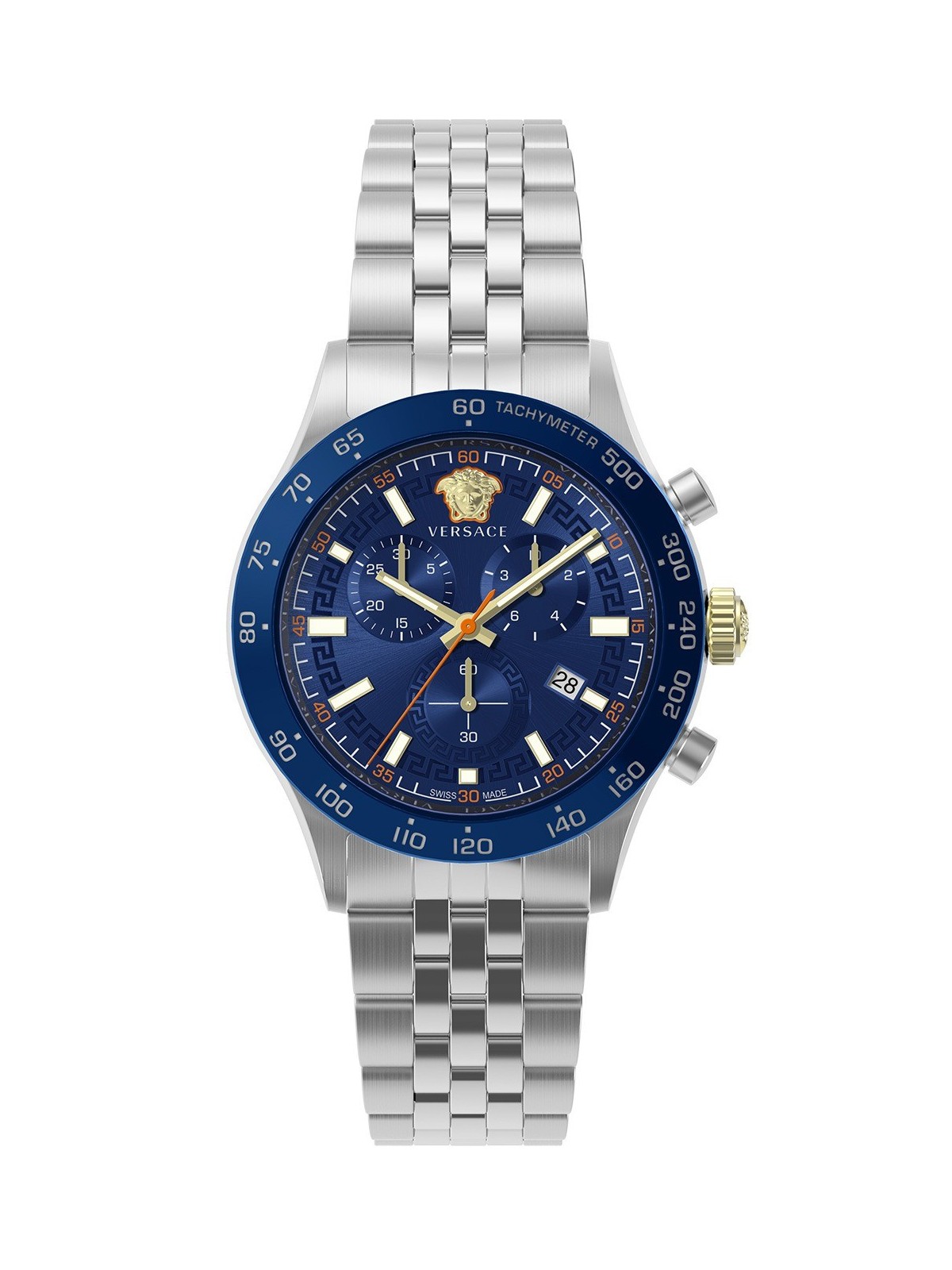 orologio uomo Versace VE2U01024 Mens Watch Hellenyium Chrono 43mm 5ATM