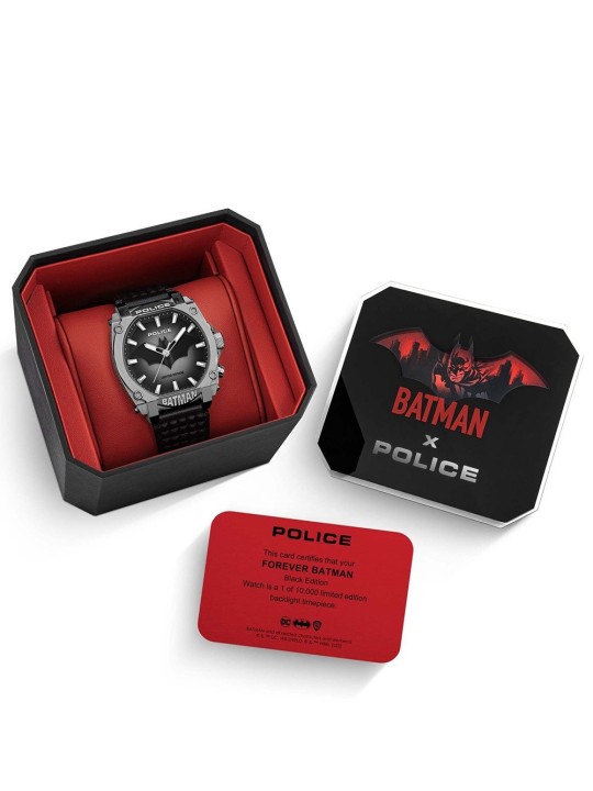 orologio uomo Police PEWGD0022603 Mens Watch Batman Limited Edition 45mm 5ATM