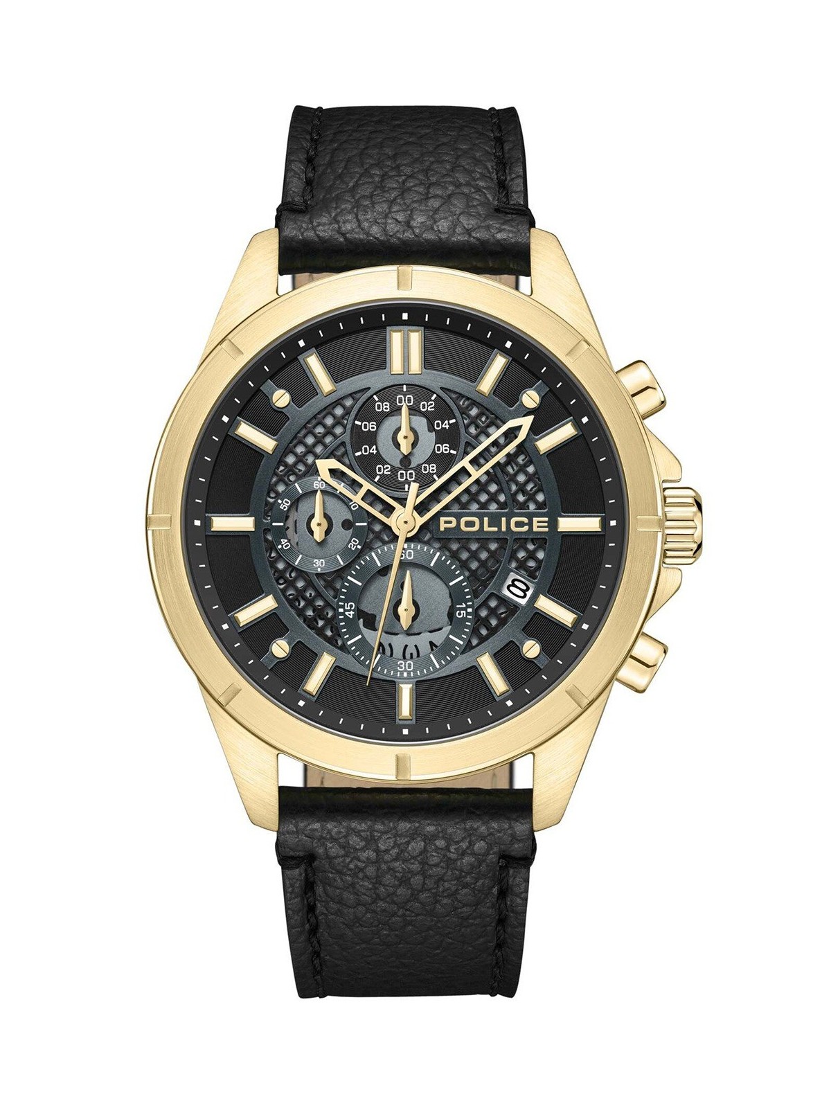 orologio uomo Police PEWGC0054001 Mens Watch Burbank Chronograph 45mm 5ATM