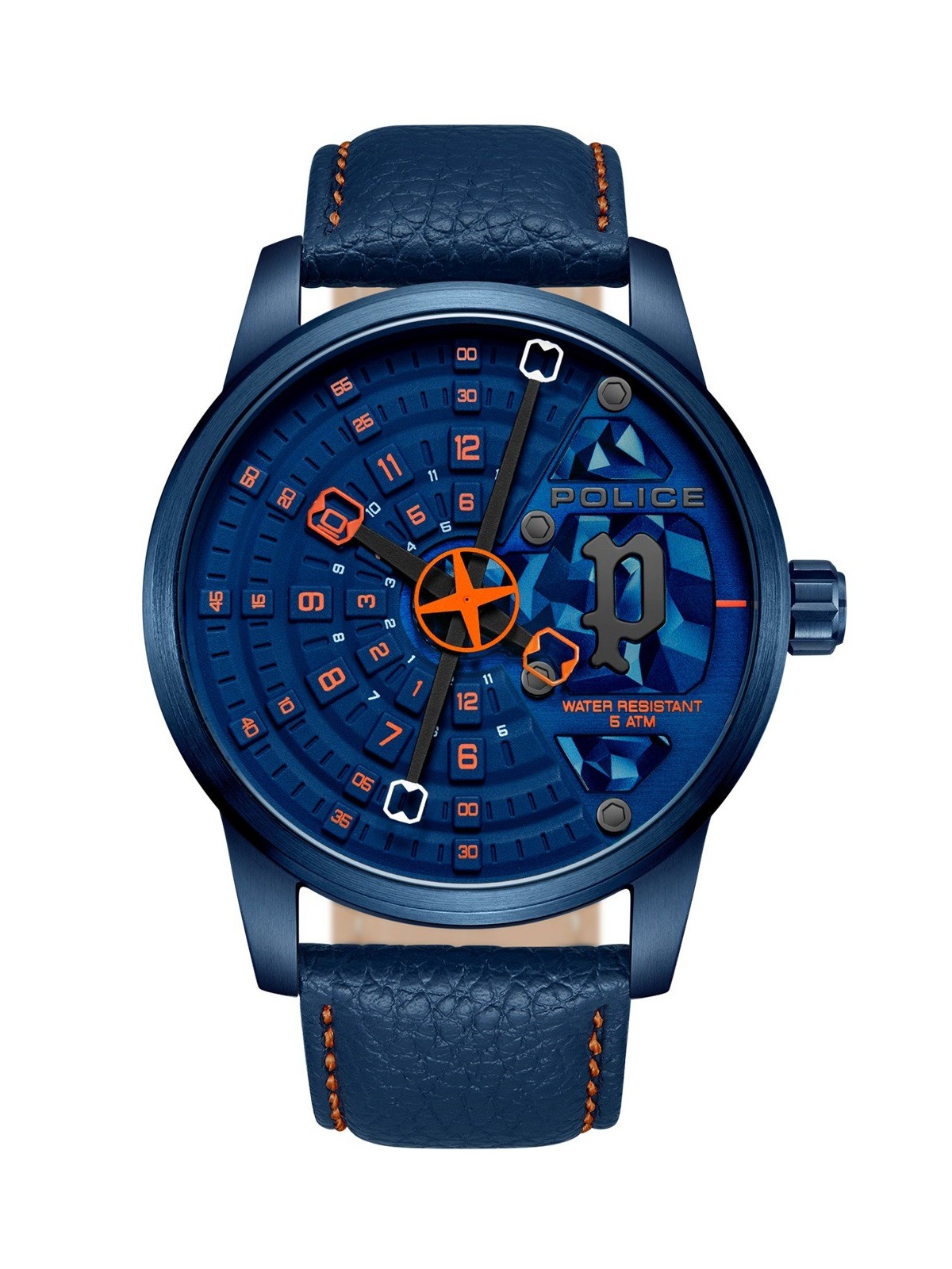orologio uomo Police PEWJA0022102 Mens Watch Avondale 46mm 5ATM