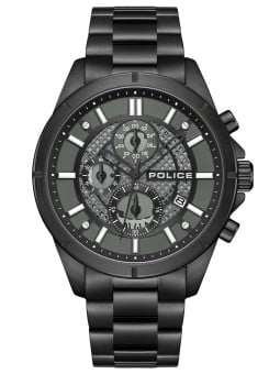 orologio uomo Police PEWGI0054004 Mens Watch Burbank Chronograph 45mm 5ATM