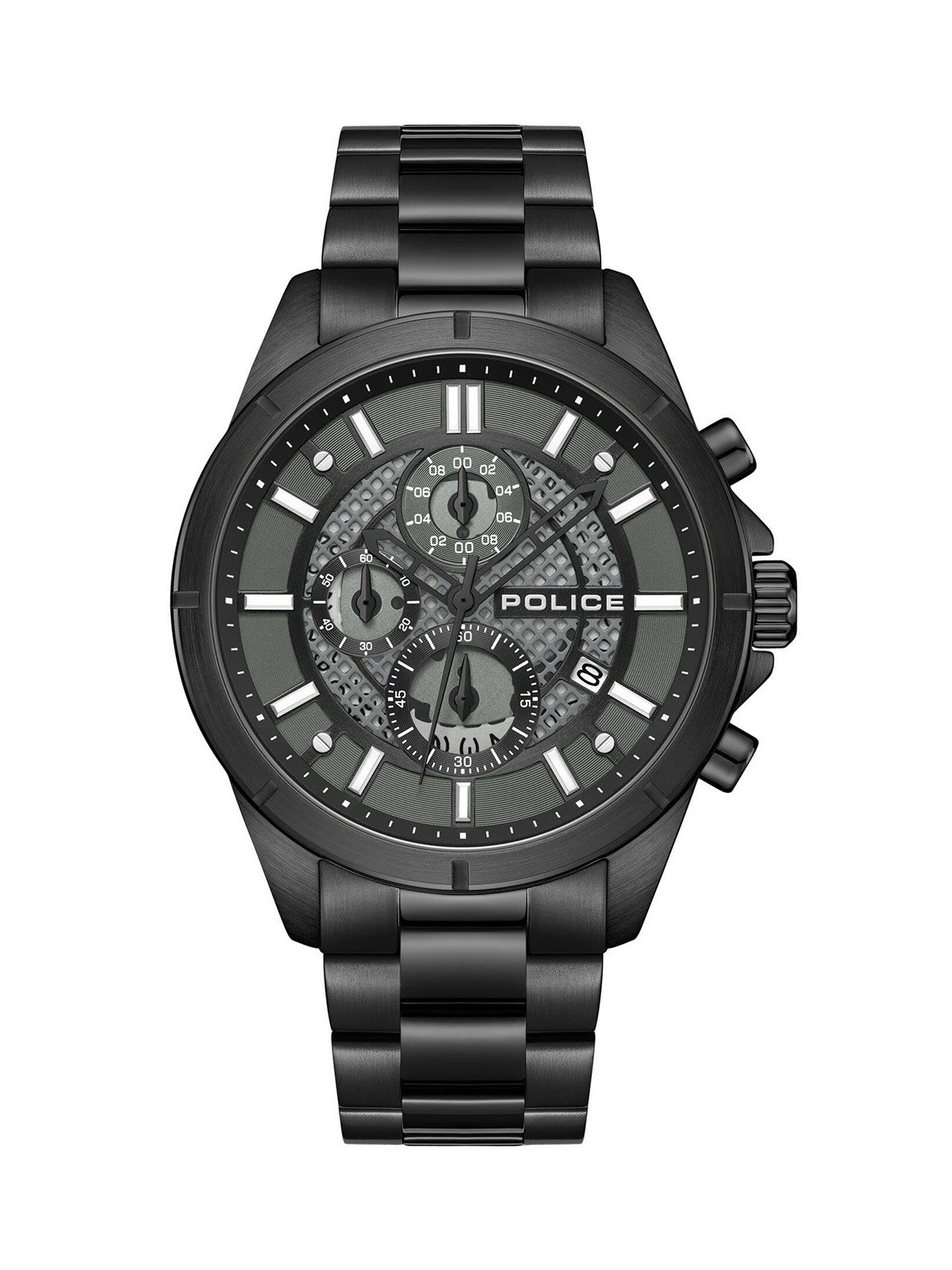 orologio uomo Police PEWGI0054004 Mens Watch Burbank Chronograph 45mm 5ATM