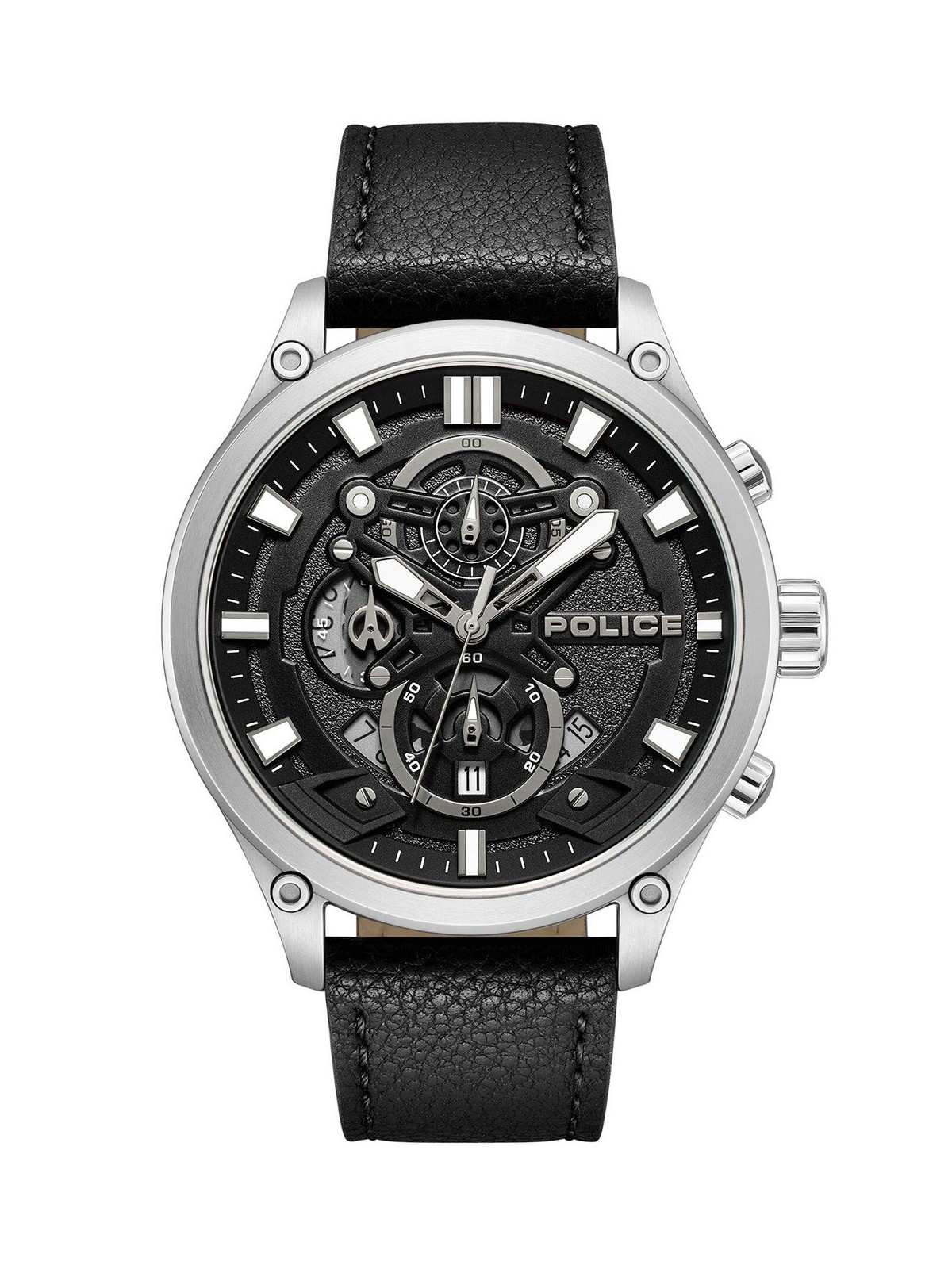 orologio uomo Police PEWGC0054205 Mens Watch Wadden 46mm 5ATM