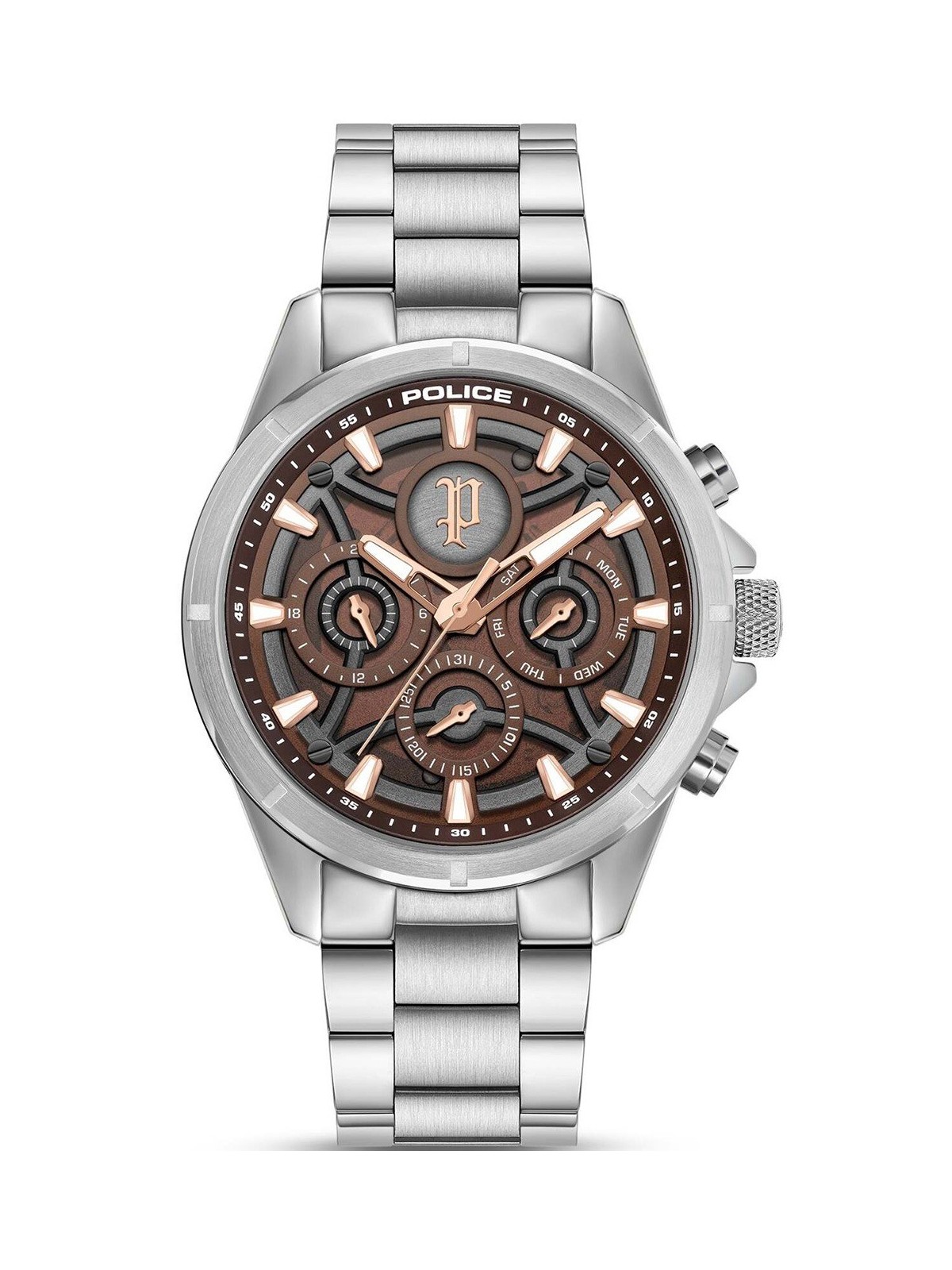 orologio uomo Police PEWJK2227812 Mens Watch Defender 45mm 5ATM