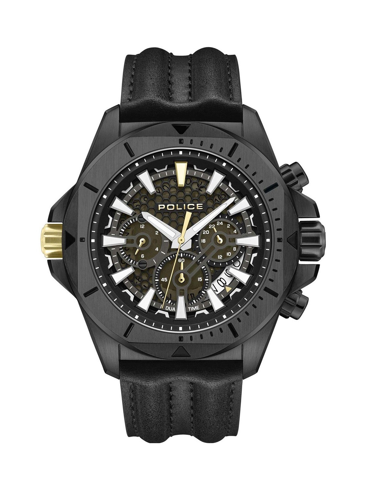 orologio uomo Police PEWGF0054503 Mens Watch Electrical 46mm 5ATM