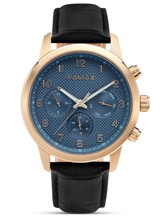 orologio uomo Police PEWJF0030401-SET B Mens Watch Raho 44mm 5ATM with Bracelet Limited Edition