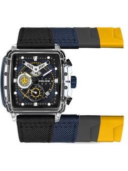 orologio uomo Police PEWGC00770X1 Mens Watch Clout Set Chrono 43mm 3ATM