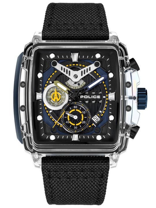 orologio uomo Police PEWGC00770X1 Mens Watch Clout Set Chrono 43mm 3ATM