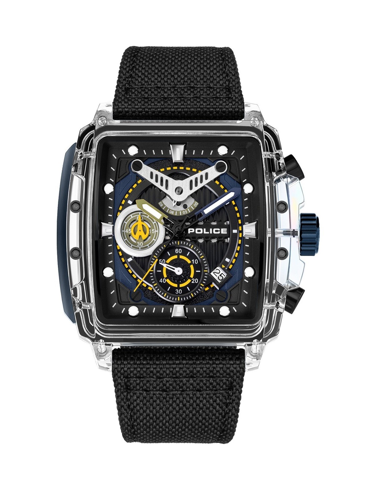 orologio uomo Police PEWGC00770X1 Mens Watch Clout Set Chrono 43mm 3ATM