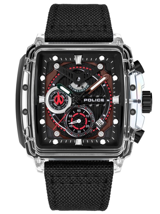 orologio uomo Police PEWGC00770X0 Mens Watch Clout Set Chrono 43mm 3ATM