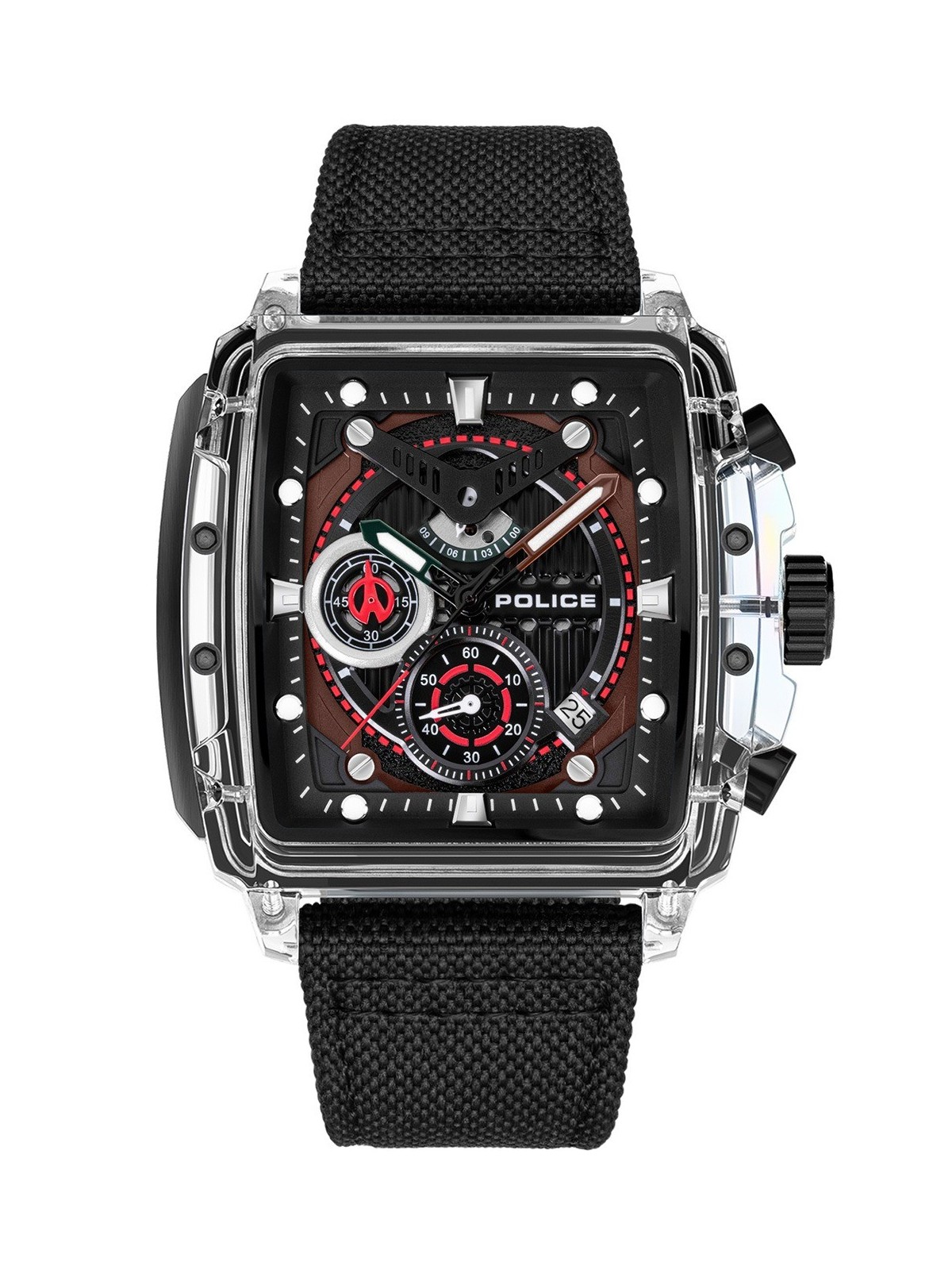 orologio uomo Police PEWGC00770X0 Mens Watch Clout Set Chrono 43mm 3ATM