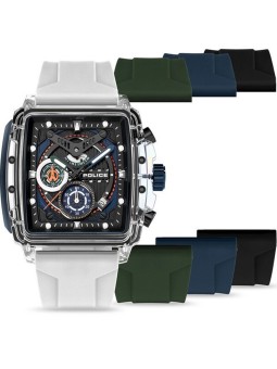 orologio uomo Police PEWGO0052401-SET Mens Watch Clout Set Chrono 43mm 3ATM