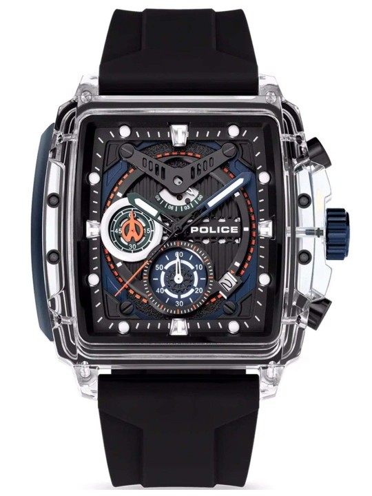 orologio uomo Police PEWGO0052401-SET Mens Watch Clout Set Chrono 43mm 3ATM