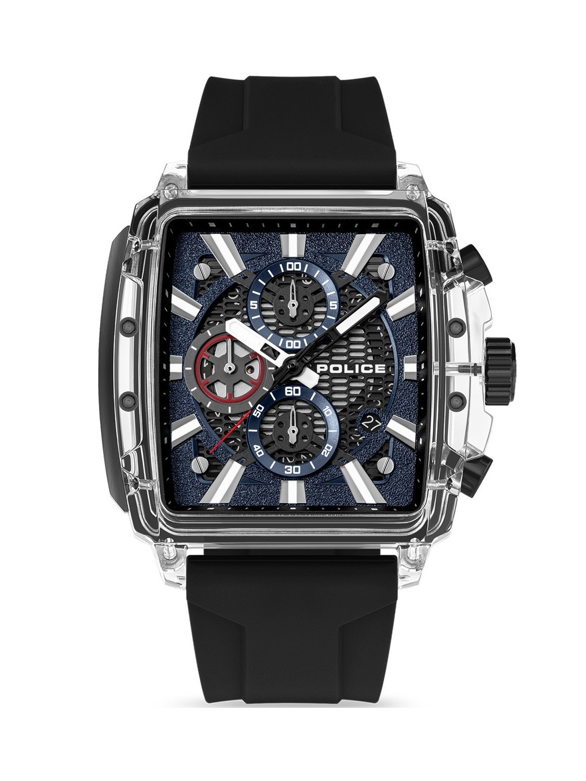 orologio uomo Police PEWGO00776X1 Mens Watch Clout Set Chrono Limited Edition 43mm 3ATM