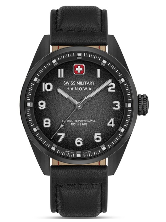 orologio uomo Swiss Military Hanowa SMWGA0001530 Mens Watch Greyhound 42mm 10ATM