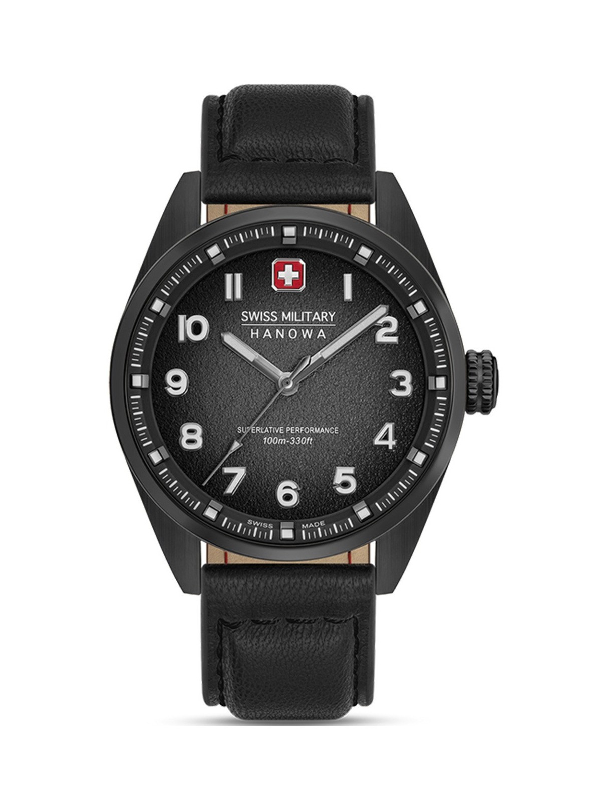 orologio uomo Swiss Military Hanowa SMWGA0001530 Mens Watch Greyhound 42mm 10ATM