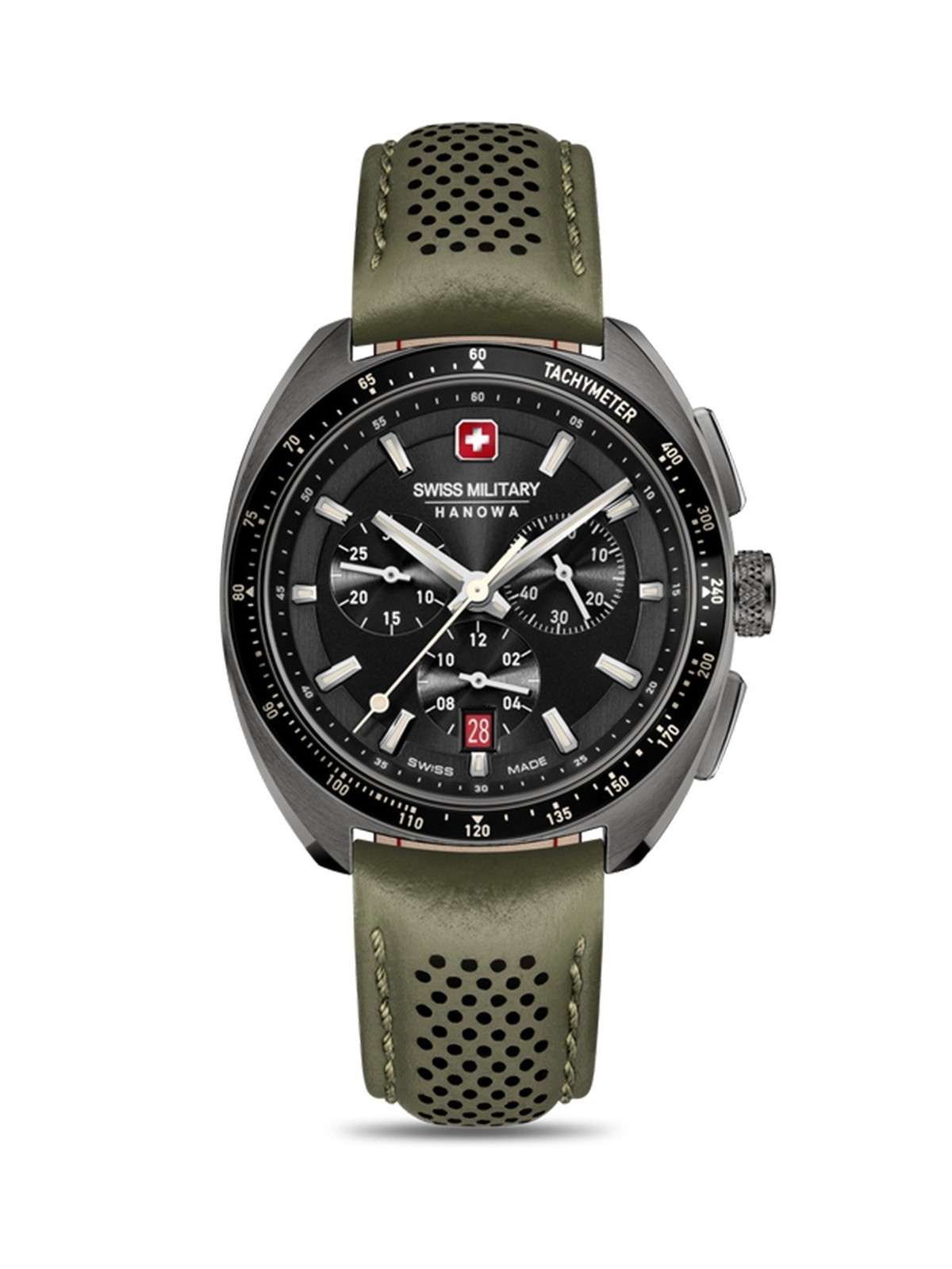 orologio uomo Swiss Military Hanowa SMWGC0003340 Mens Watch Defender Chrono 41mm 10ATM