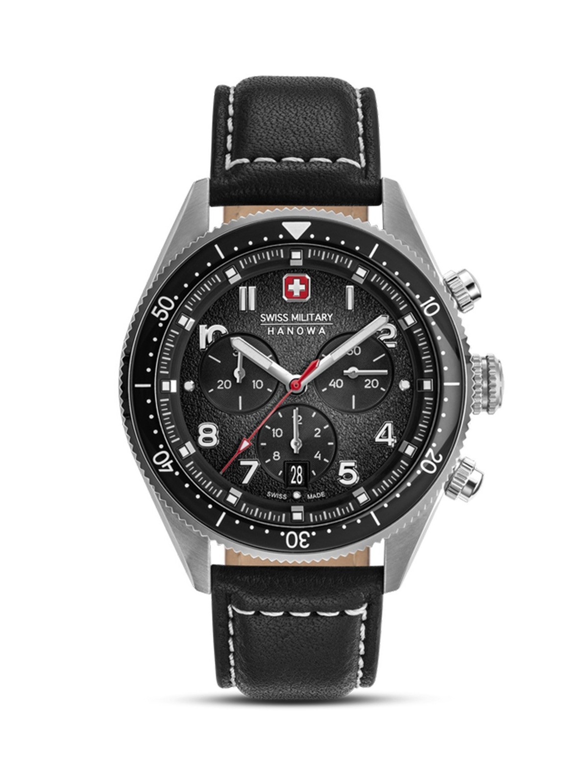 orologio uomo Swiss Military Hanowa SMWGC0003801 Mens Watch Greyhound Chrono 43mm 10ATM