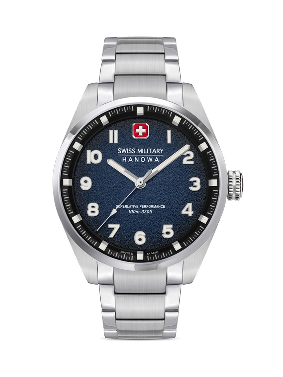 orologio uomo Swiss Military Hanowa SMWGG0001504 Mens Watch Greyhound 42mm 10ATM