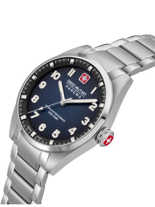 orologio uomo Swiss Military Hanowa SMWGG0001504 Mens Watch Greyhound 42mm 10ATM