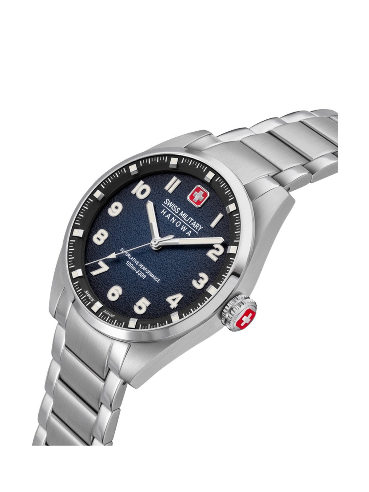 orologio uomo Swiss Military Hanowa SMWGG0001504 Mens Watch Greyhound 42mm 10ATM