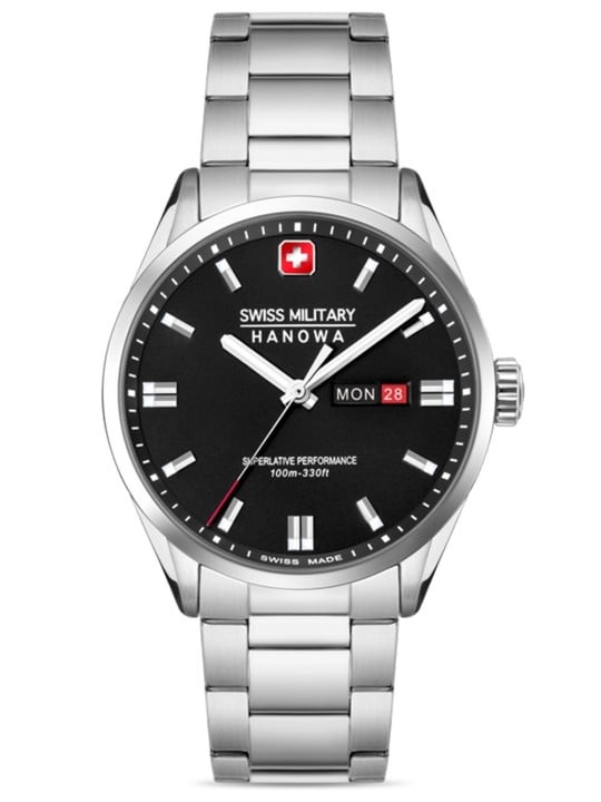 orologio uomo Swiss Military Hanowa SMWGH0001601 Mens Watch Roadrunner Maxed 43mm 10ATM