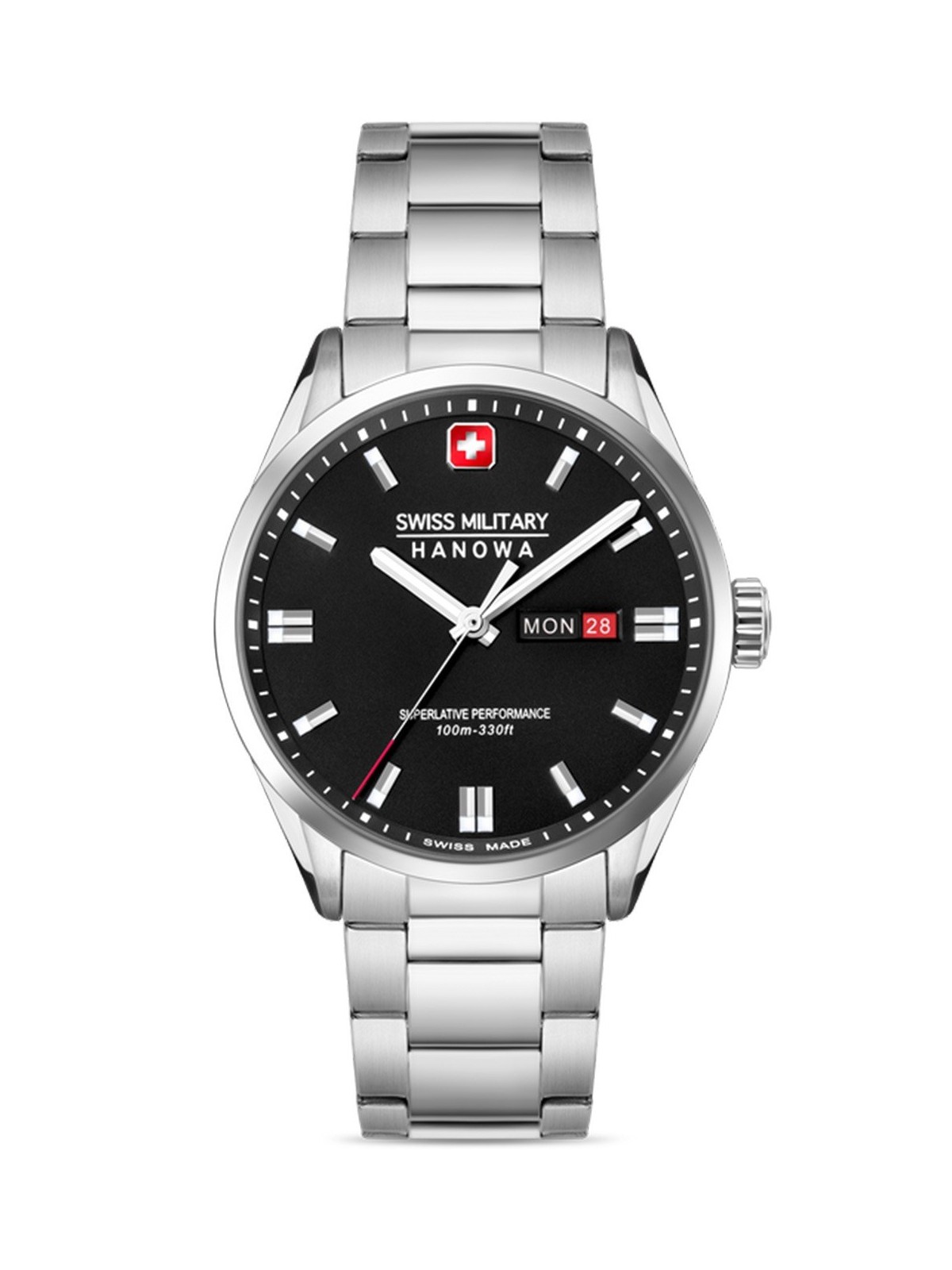 orologio uomo Swiss Military Hanowa SMWGH0001601 Mens Watch Roadrunner Maxed 43mm 10ATM