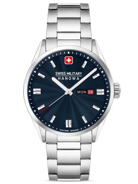 orologio uomo Swiss Military Hanowa SMWGH0001602 Mens Watch Roadrunner Maxed 43mm 10ATM