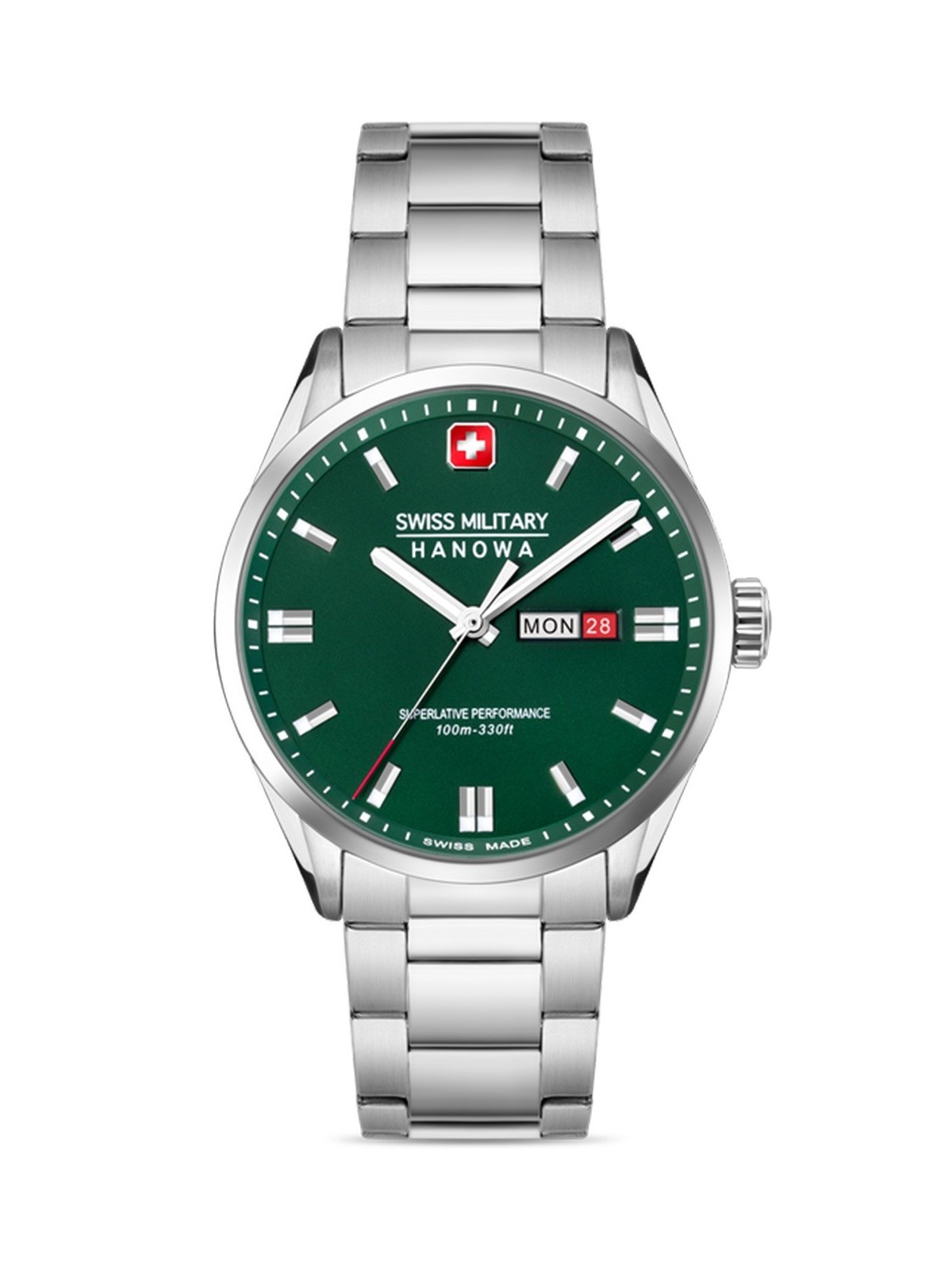 orologio uomo Swiss Military Hanowa SMWGH0001603 Mens Watch Roadrunner Maxed 43mm 10ATM
