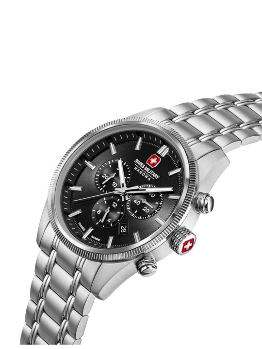 orologio uomo Swiss Military Hanowa SMWGI0003102 Mens Watch Airman First Class Chrono 43 mm 10ATM