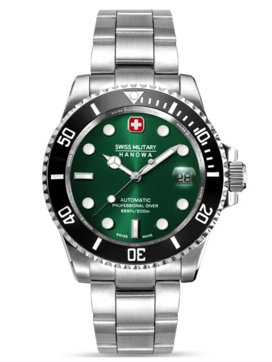 orologio uomo Swiss Military Hanowa SMWGL0006302 Mens Watch Sealord Automatic 41mm 20ATM