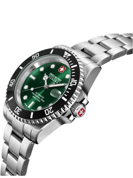 orologio uomo Swiss Military Hanowa SMWGL0006302 Mens Watch Sealord Automatic 41mm 20ATM
