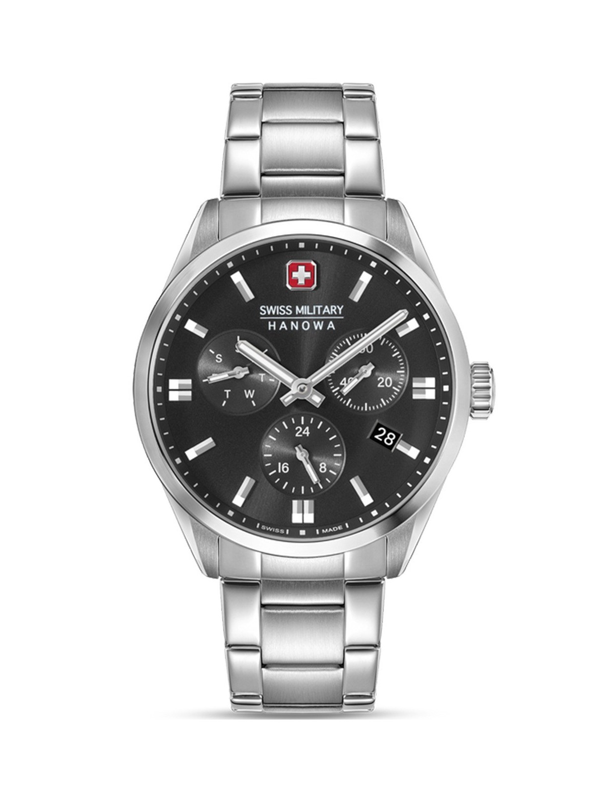 orologio uomo Swiss Military Hanowa SMWGK0005601 Mens Watch Roadrunner Advanced 43mm 10ATM