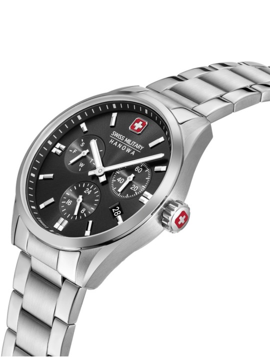 orologio uomo Swiss Military Hanowa SMWGK0005601 Mens Watch Roadrunner Advanced 43mm 10ATM