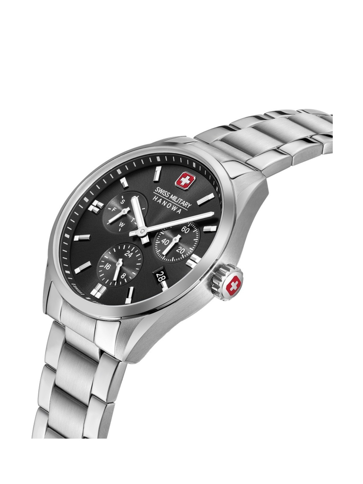 orologio uomo Swiss Military Hanowa SMWGK0005601 Mens Watch Roadrunner Advanced 43mm 10ATM