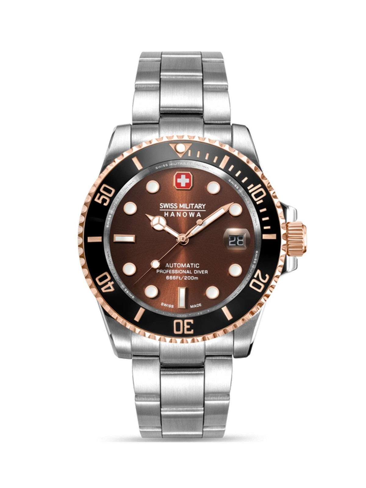 orologio uomo Swiss Military Hanowa SMWGL0006360 Mens Watch Sealord Automatic 41mm 20ATM
