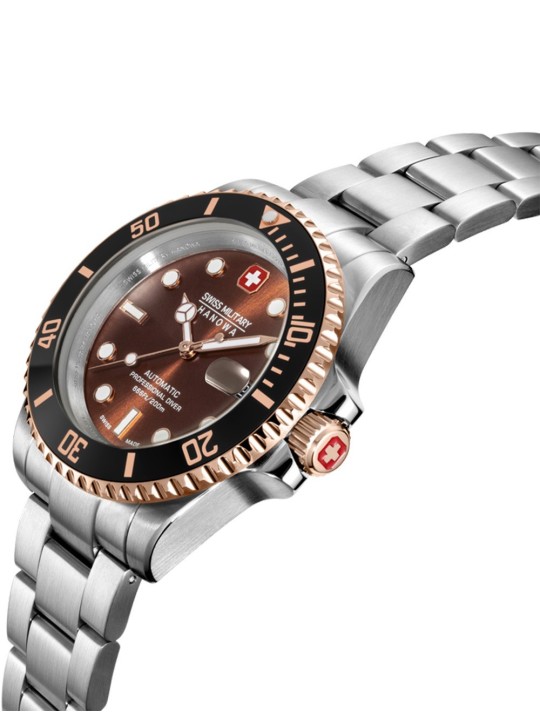 orologio uomo Swiss Military Hanowa SMWGL0006360 Mens Watch Sealord Automatic 41mm 20ATM