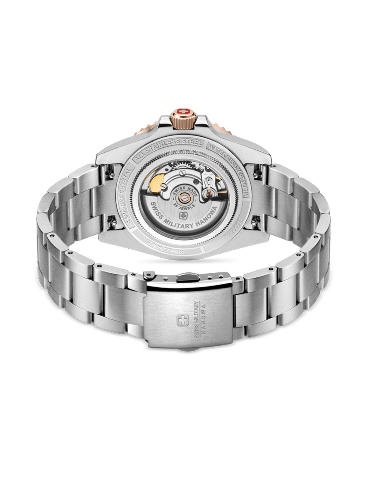 orologio uomo Swiss Military Hanowa SMWGL0006360 Mens Watch Sealord Automatic 41mm 20ATM