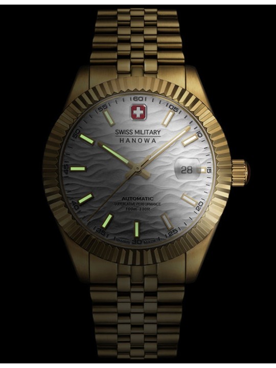 orologio uomo Swiss Military Hanowa SMWGL0005410 Mens Watch Master Diligenter Automatic 41mm 10ATM