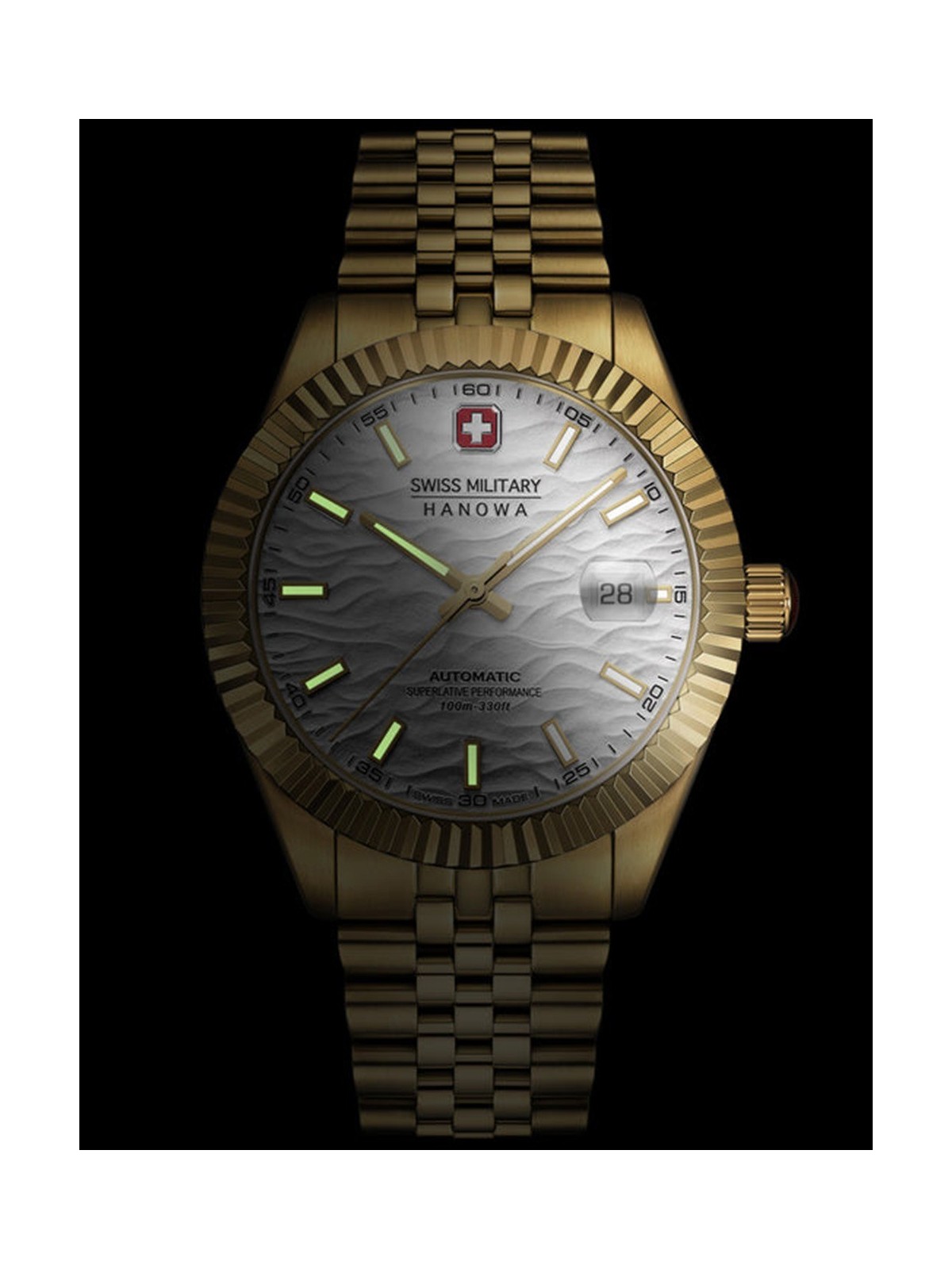 orologio uomo Swiss Military Hanowa SMWGL0005410 Mens Watch Master Diligenter Automatic 41mm 10ATM