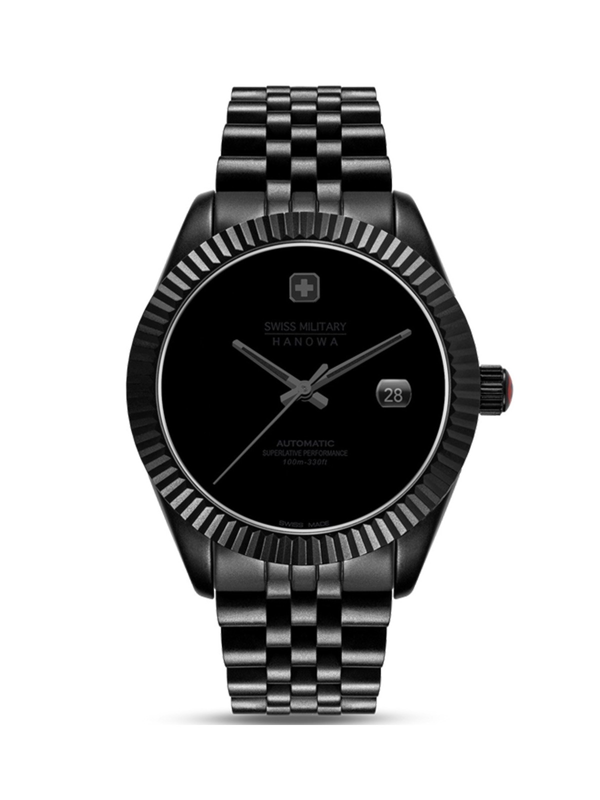 orologio uomo Swiss Military Hanowa SMWGL0005530 Mens Watch Nark Night Automatic 41mm 10ATM