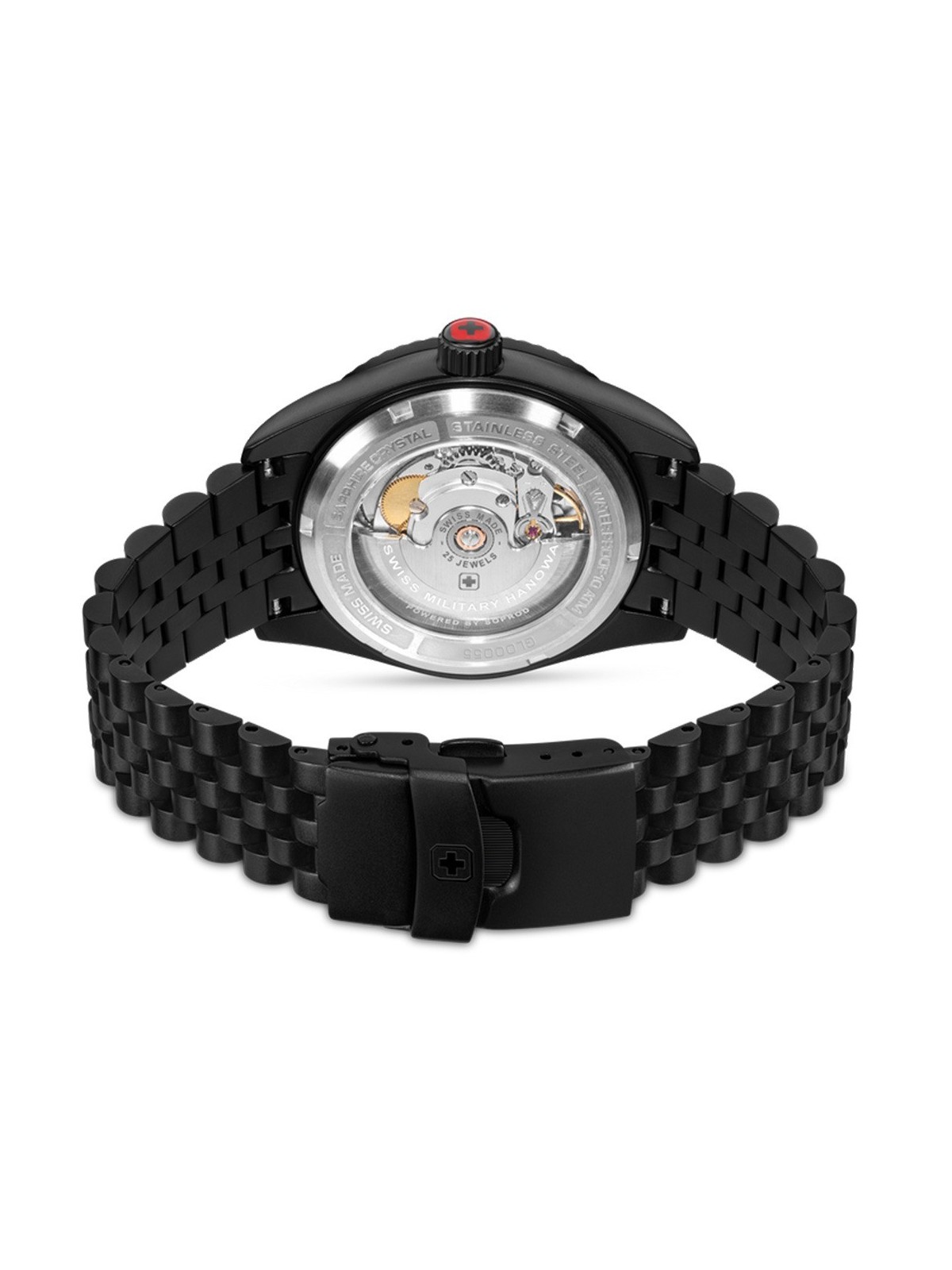 orologio uomo Swiss Military Hanowa SMWGL0005530 Mens Watch Nark Night Automatic 41mm 10ATM