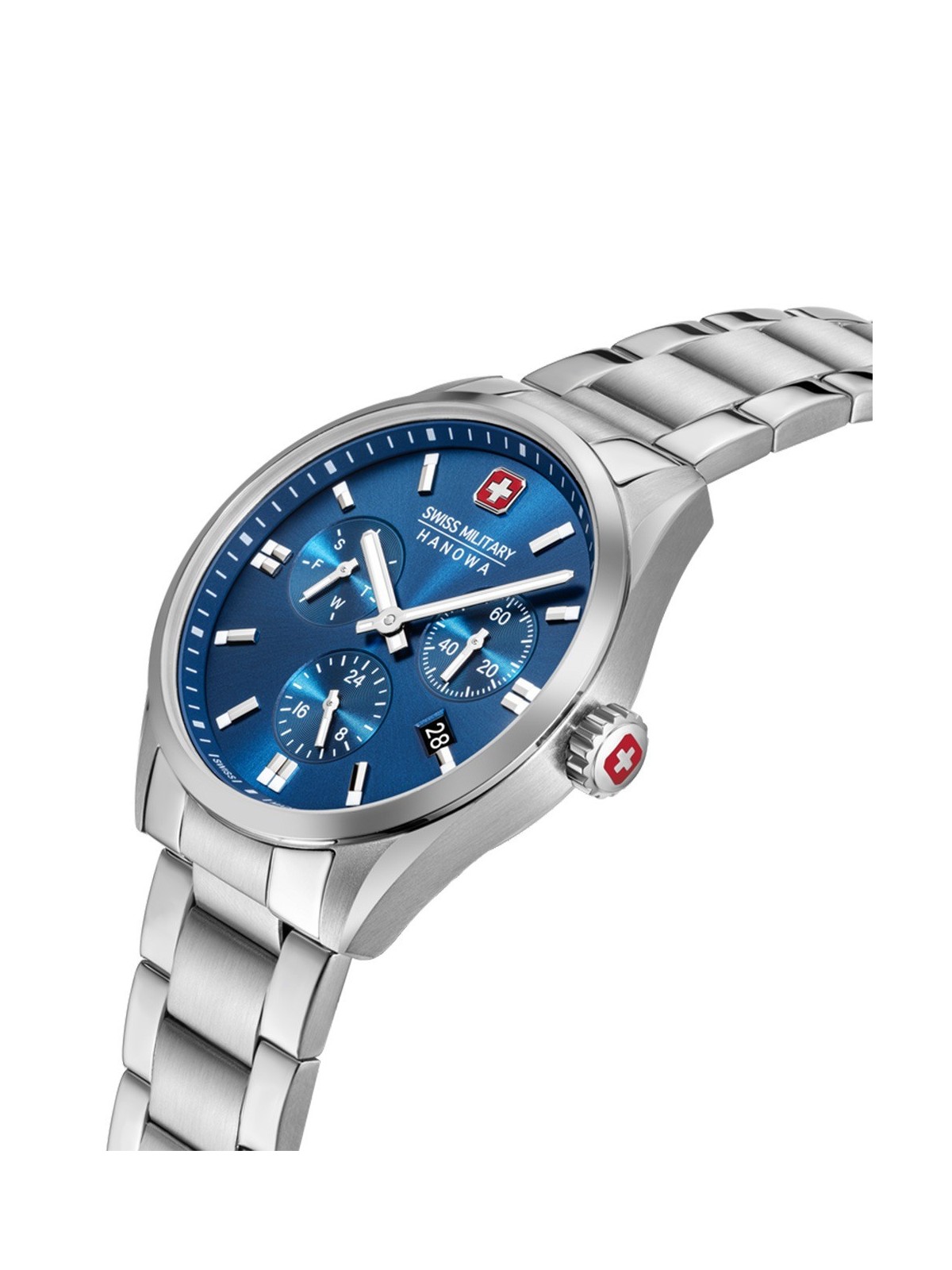 orologio uomo Swiss Military Hanowa SMWGK0005602 Mens Watch Roadrunner Advanced 43mm 10ATM