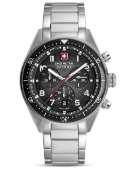 orologio uomo Swiss Military Hanowa SMWGI0003803 Mens Watch Greyhound Chrono 43mm 10ATM