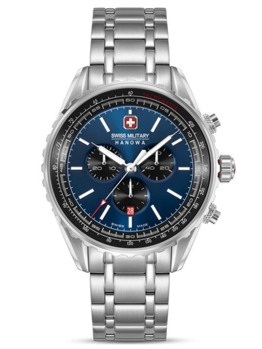 orologio uomo Swiss Military Hanowa SMWGI0000308 Mens Watch Afterburn Chrono 44mm 10ATM