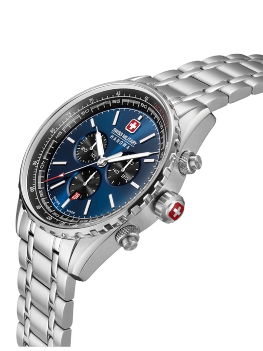 orologio uomo Swiss Military Hanowa SMWGI0000308 Mens Watch Afterburn Chrono 44mm 10ATM