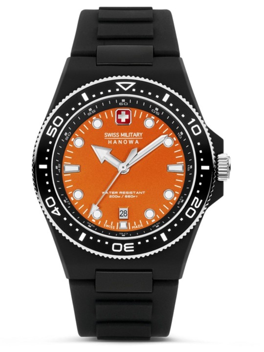 orologio uomo Swiss Military Hanowa SMWGN0001187 Mens Watch Ocean Pioneer 45mm 20ATM